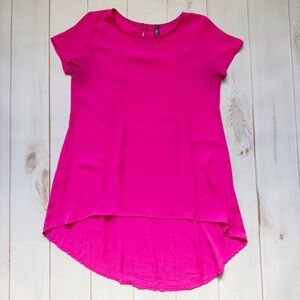 Allison Joy Pink High-Low Top